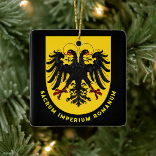 Wapen van het Heilige Roomse Rijk Keramisch Ornament
