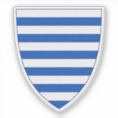 Wapen van het IJslandse Gemenebest Sticker (Voorkant)