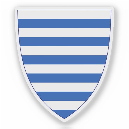 Wapen van het IJslandse Gemenebest Sticker (Voorkant)