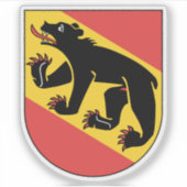Wapen van het kanton Bern, Zwitserland Sticker (Voorkant)