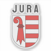 Wapen van het kanton Jura, Zwitserland Sticker (Voorkant)