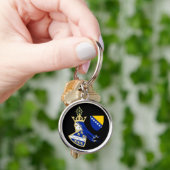 Wapen van het Koninkrijk Bosnië Sleutelhanger (Hand)