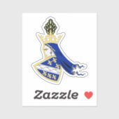 Wapen van het Koninkrijk Bosnië Sticker (Vel)