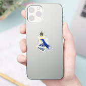 Wapen van het Koninkrijk Bosnië Sticker (Telefoon)
