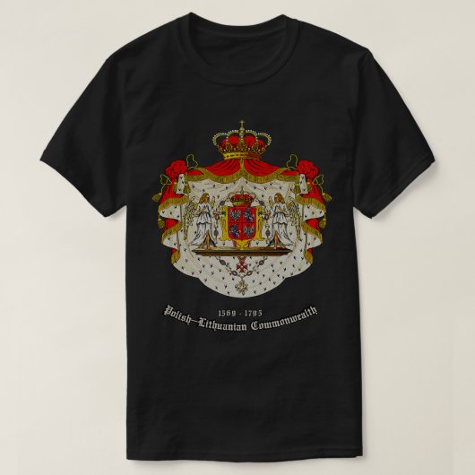 wapen van het Poolse Litouwse Gemenebest T-shirt (Design voorkant)