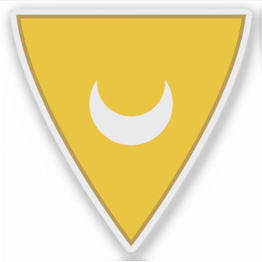 Wapen van het Sultanaat Mammelukken (Egypte) Sticker (Voorkant)