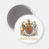 WAPEN VAN HET VERENIGD KONINKRIJK MAGNEET (Voorkant / Achterkant)