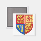 wapen van het verenigd koninkrijk magneet (Voorkant / Achterkant)