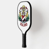 Wapen van het Vorstendom Sealand Pickleball Paddle (Links)