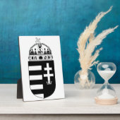 Wapen van Hongarije Fotoplaat (Zijkant)