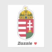 Wapen van Hongarije Sticker (Vel)