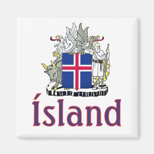 Wapen van IJsland Magneet