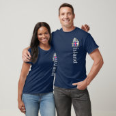 Wapen van IJsland T-shirt (Unisex)