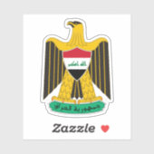 Wapen van Irak Sticker (Vel)