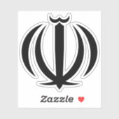 Wapen van Iran Sticker (Vel)
