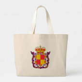 Wapen van Jaén, Spanje Grote Tote Bag (Achterkant)