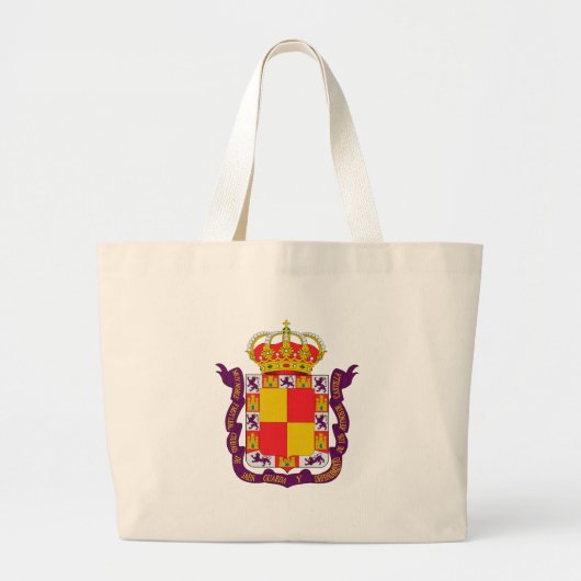 Wapen van Jaén, Spanje Grote Tote Bag (Voorkant)