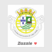 Wapen van Kaapverdië (1935-1951) Sticker (Vel)