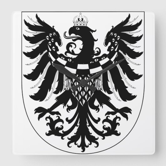 Wapen van Karniola Vierkante Klok (Voorkant)