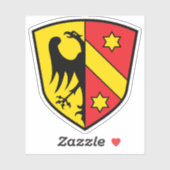 Wapen van Kaufbeuren, Duitsland Sticker (Vel)