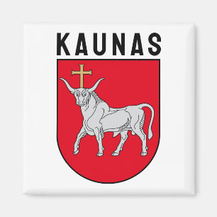 Wapen van Kaunas, Litouwen Magneet