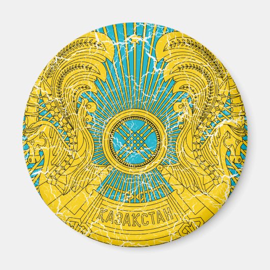 wapen van kazachstan magneet (Voorkant)