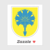 Wapen van Keila, Estland Sticker (Vel)