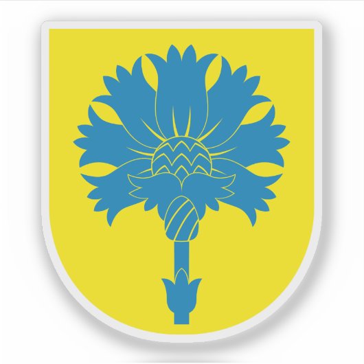 Wapen van Keila, Estland Sticker (Voorkant)