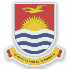 Wapen van Kiribati Sticker