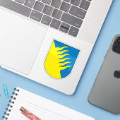 Wapen van Kohtla-Järve, Estland Sticker (Laptop met iPhone)