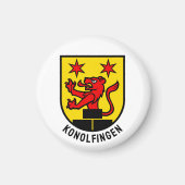 Wapen van Konolfingen, Zwitserland Magneet (Voorkant)