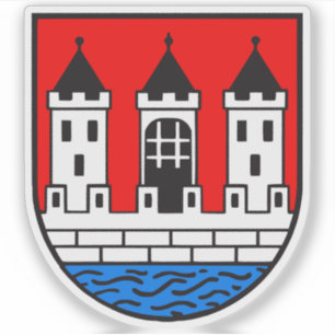 Wapen van Korneuburg, Oostenrijk Sticker