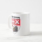 Wapen van Kragujevac, Servië Koffiemok (Voorkant links)
