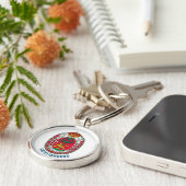 Wapen van Kristiansand, NOORWEGEN Sleutelhanger (Zijkant)