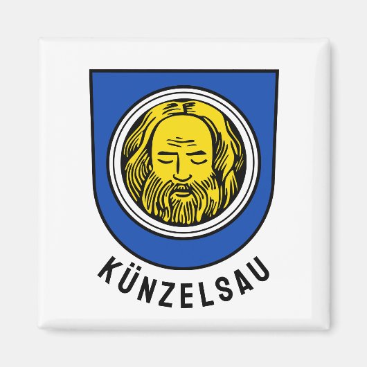 Wapen van Künzelsau, Duitsland Magneet (Voorkant)