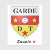 Wapen van La Garde, Var Sticker (Vel)