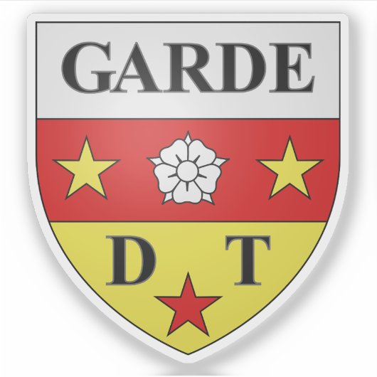 Wapen van La Garde, Var Sticker (Voorkant)