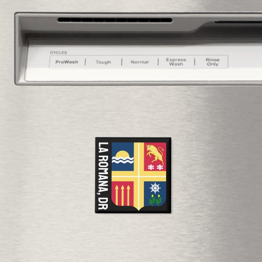 Wapen van La Romana, Dominicaanse Republiek Magneet (Insitu (Vaatwasser))