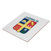 Wapen van La Romana, Dominicaanse Republiek Tegeltje (Zijkant)