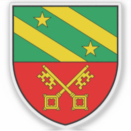 Wapen van Lancy, Zwitserland Sticker