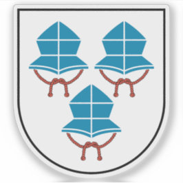Wapen van Landshut, Duitsland Sticker