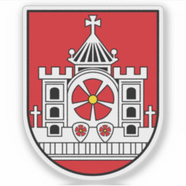 Wapen van Landshut, Duitsland Sticker