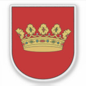 Wapen van Lanškroun, Tsjechië Sticker (Voorkant)