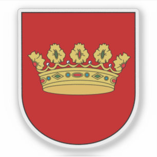Wapen van Lanškroun, Tsjechië Sticker