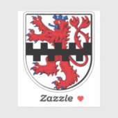 Wapen van Leverkusen, Duitsland Sticker (Vel)