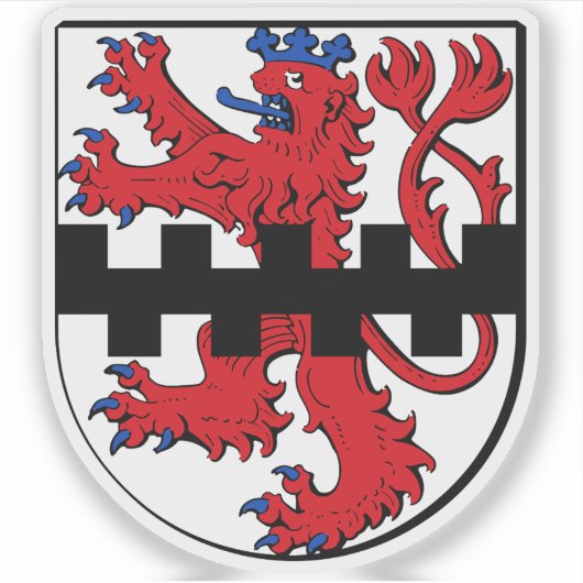 Wapen van Leverkusen, Duitsland Sticker (Voorkant)