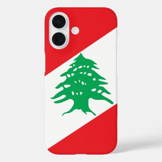 Wapen van Libanon Case-Mate iPhone Case (Achterkant)