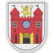 Wapen van Liberec, Tsjechië Sticker (Voorkant)