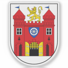 Wapen van Liberec, Tsjechië Sticker