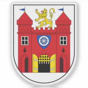 Wapen van Liberec, Tsjechië Sticker